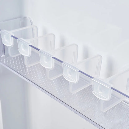 Divider Fridge Bottle Food Storage Rack Organizer Pack of 5