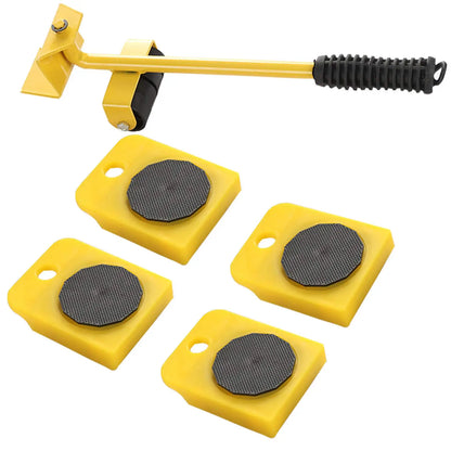 Furniture Moving Kit  Yellow For Upto 300 KG