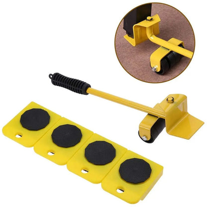 Furniture Moving Kit  Yellow For Upto 300 KG