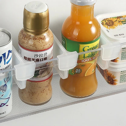 Divider Fridge Bottle Food Storage Rack Organizer Pack of 5