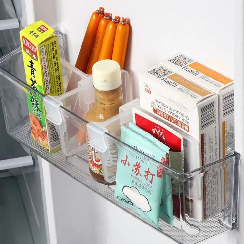 Divider Fridge Bottle Food Storage Rack Organizer Pack of 5