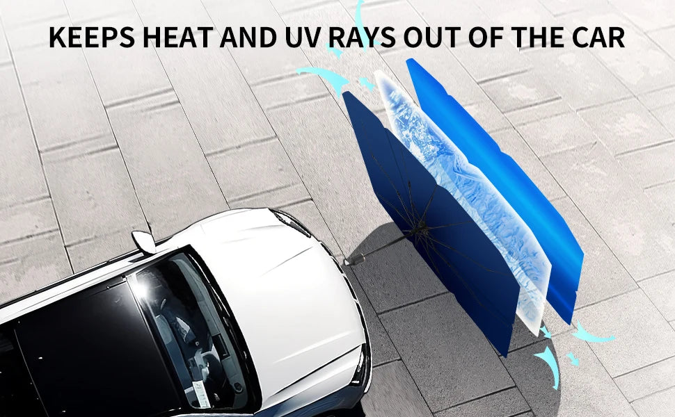 Car Windshield Umbrella Sunshade Protector