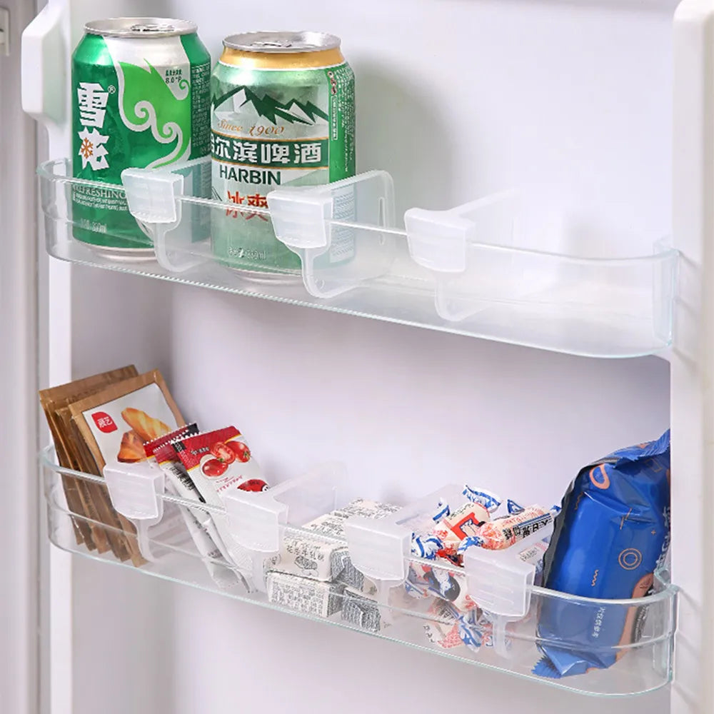 Divider Fridge Bottle Food Storage Rack Organizer Pack of 5