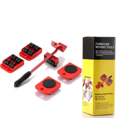 Furniture Moving Kit  Red For Upto 300 KG